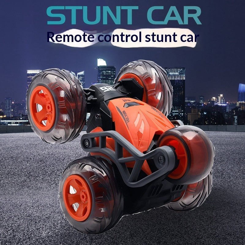 Remote-Controlled Stunt Car with Drop-Resistant Tires for exciting stunt driving