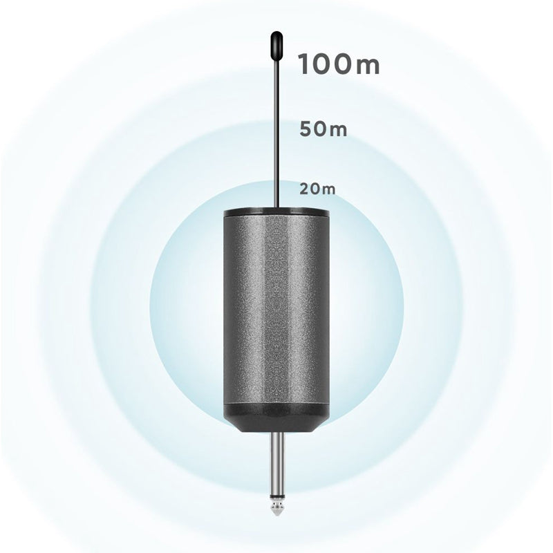 Lavalier Wireless Microphone for hands-free audio recording and video creation