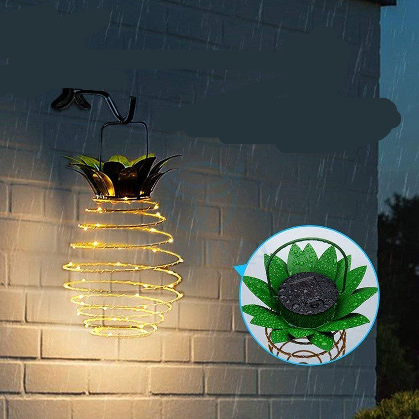 Waterproof Solar Pineapple Lights