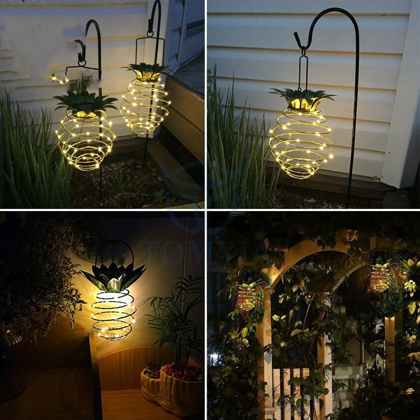 Waterproof Solar Pineapple Lights
