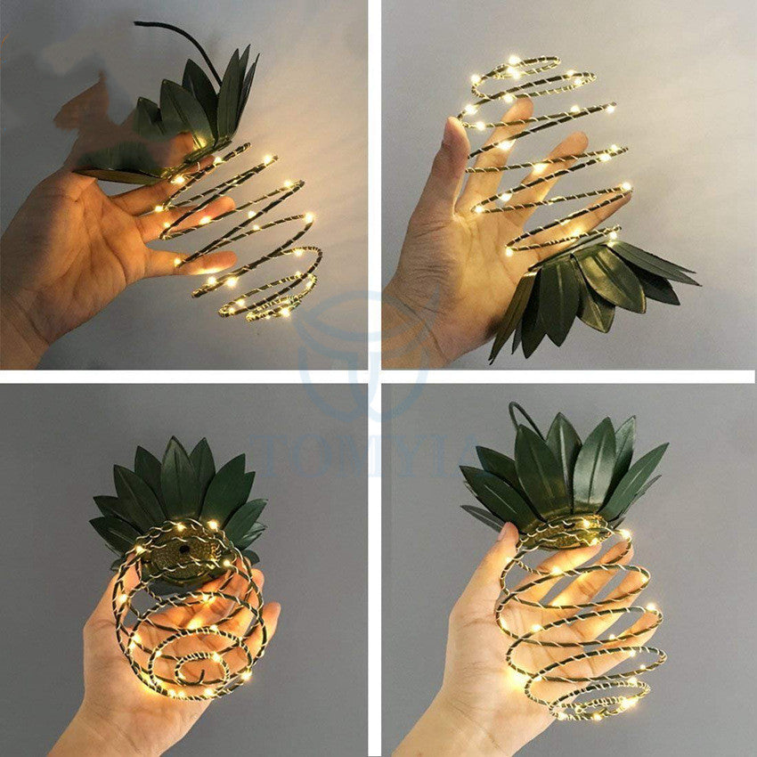 Waterproof Solar Pineapple Lights