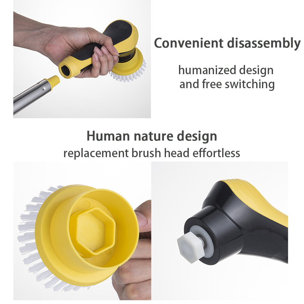 Multifunctional Electric Spin Scrubber