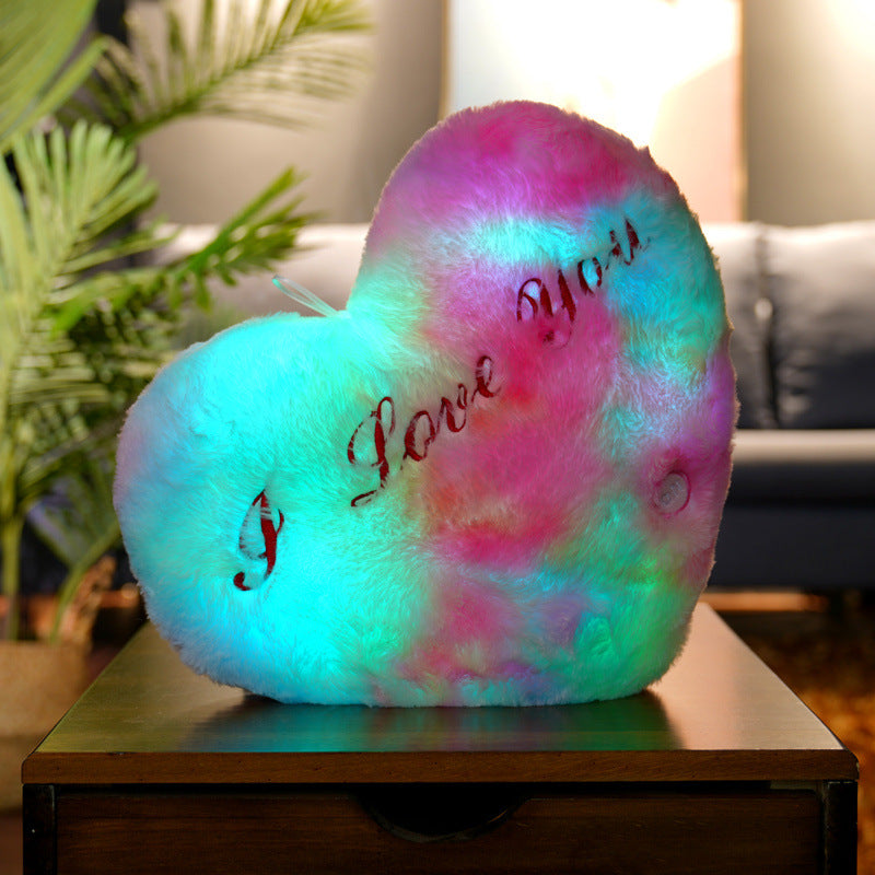 Luminous Pillow Colorful Body Pillow for cozy bedroom comfort and colorful décor