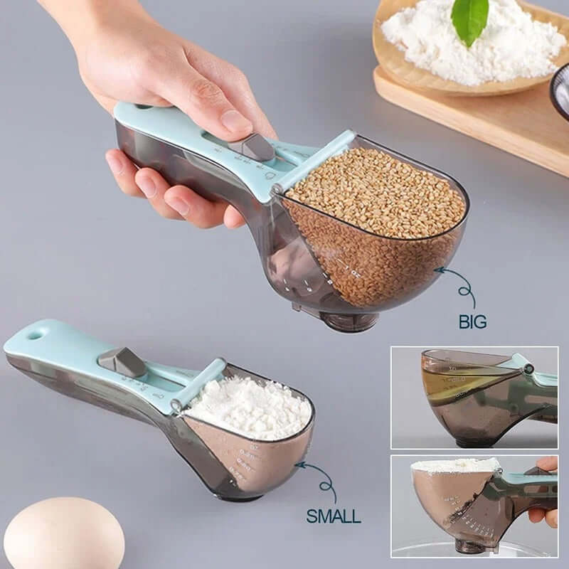 Adjustable Measuring Spoon With Scale Measuring Tool