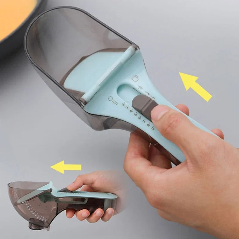 Adjustable Measuring Spoon With Scale Measuring Tool