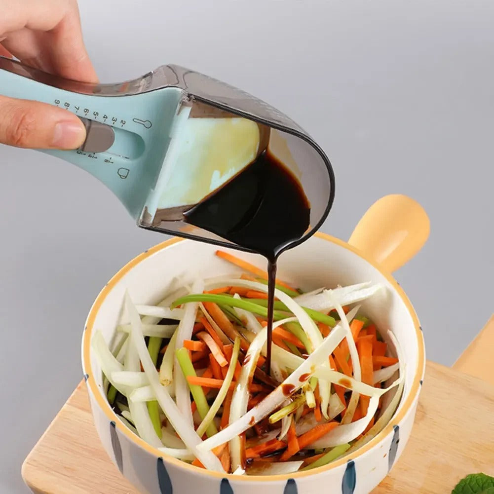 Adjustable Measuring Spoon With Scale Measuring Tool