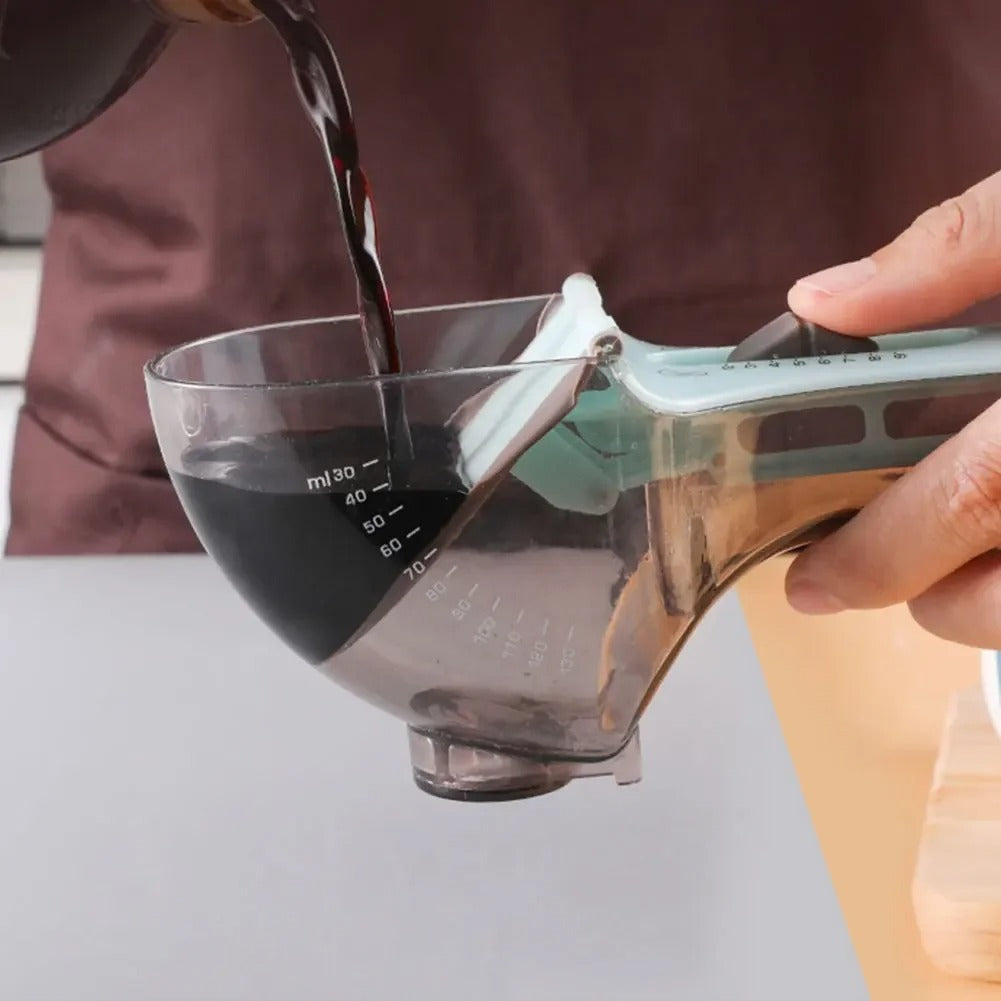 Adjustable Measuring Spoon With Scale Measuring Tool