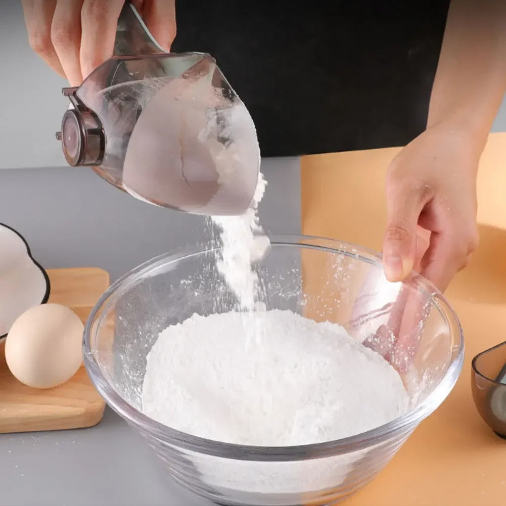 Adjustable Measuring Spoon With Scale Measuring Tool