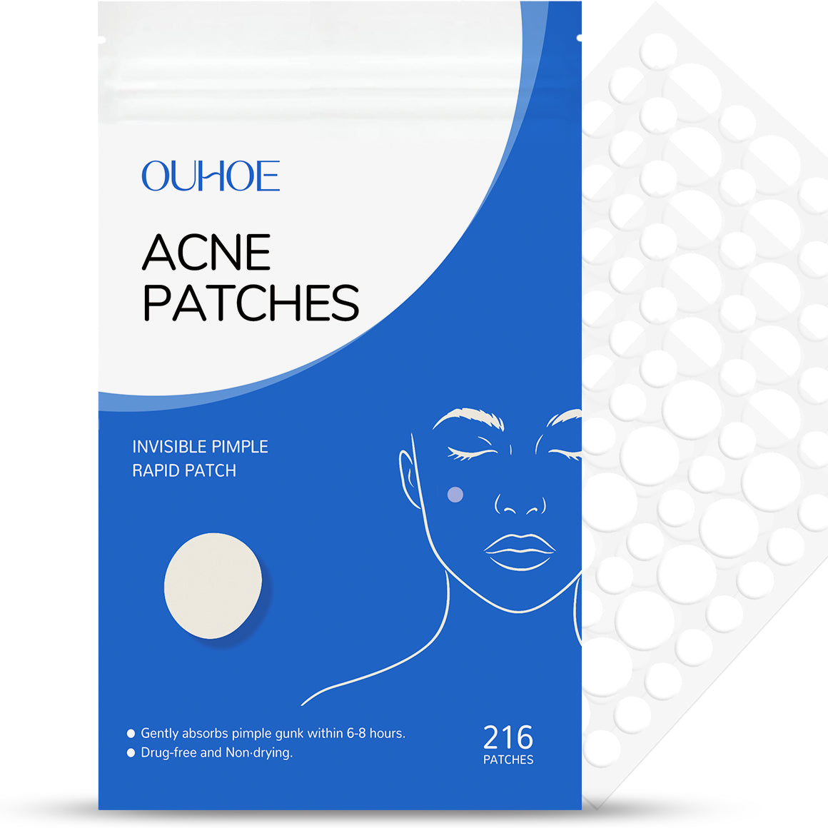 Acne Patches for discreet targeted blemish care and everyday skincare