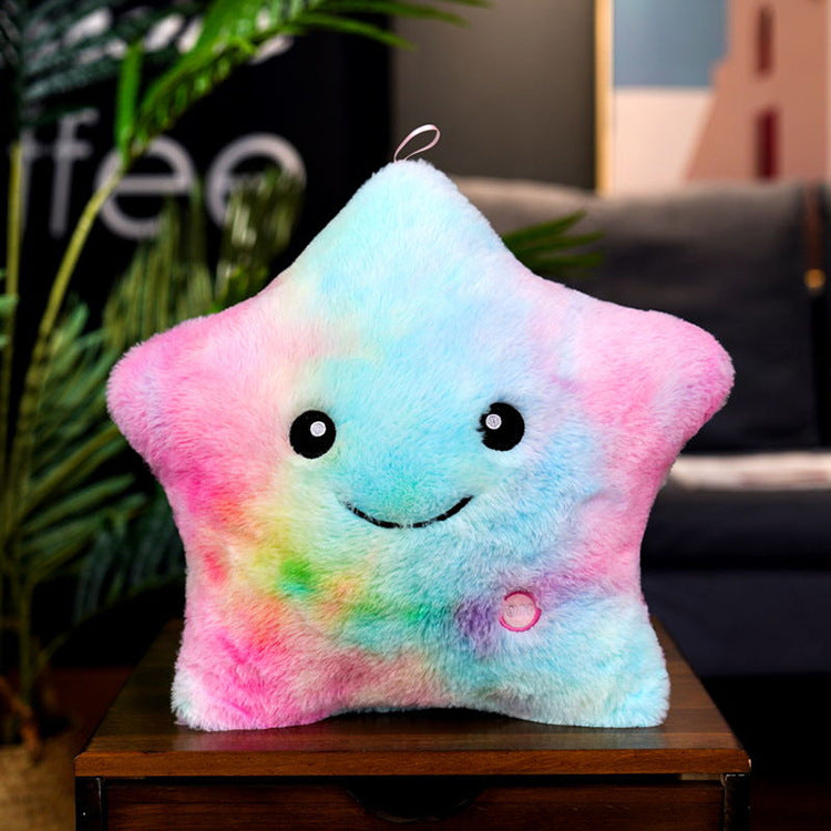 Luminous Pillow Colorful Body Pillow for cozy bedroom comfort and colorful décor