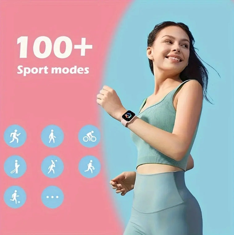 Waterproof Smartwatch for Women with stylish design and smart features