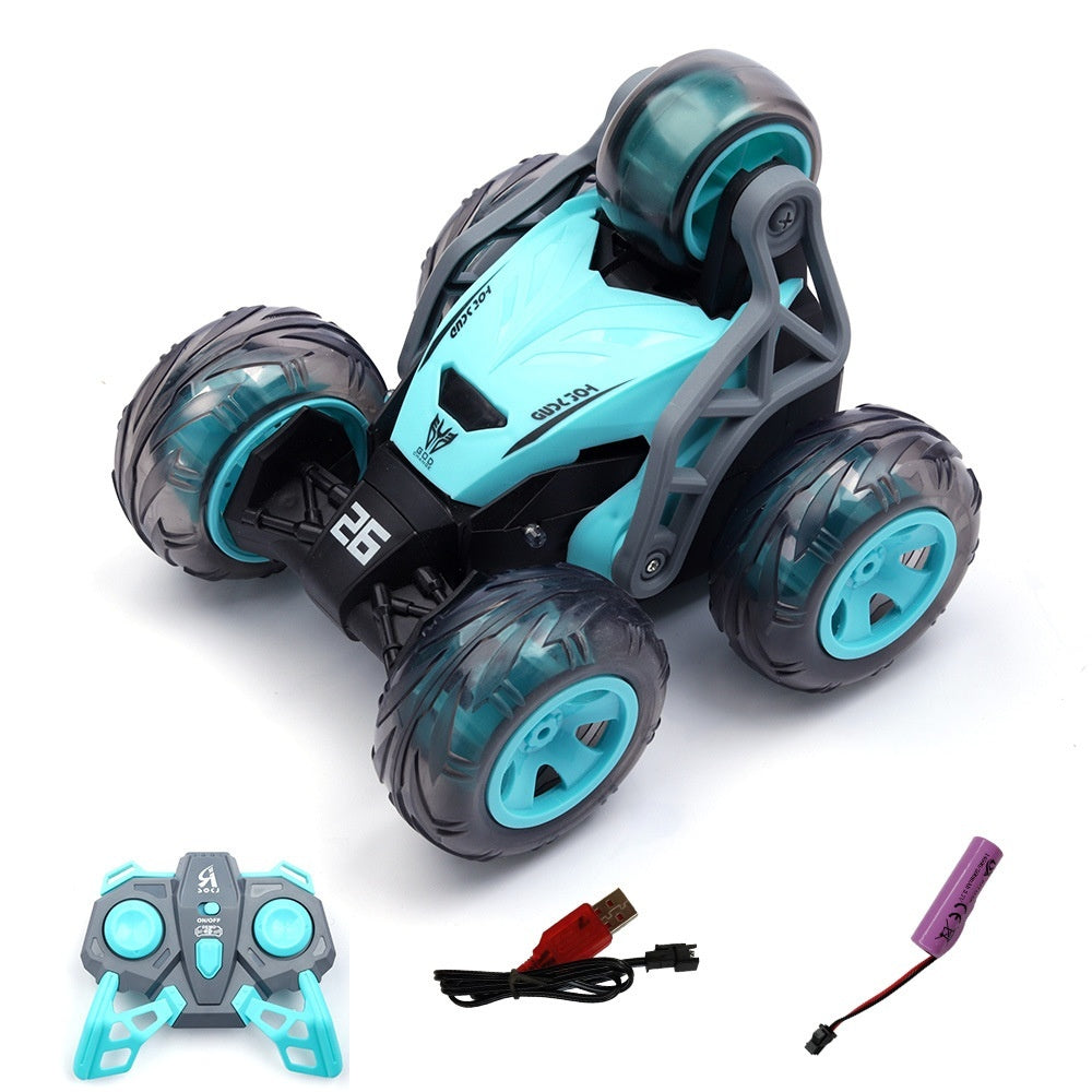Remote-Controlled Stunt Car with Drop-Resistant Tires for exciting stunt driving