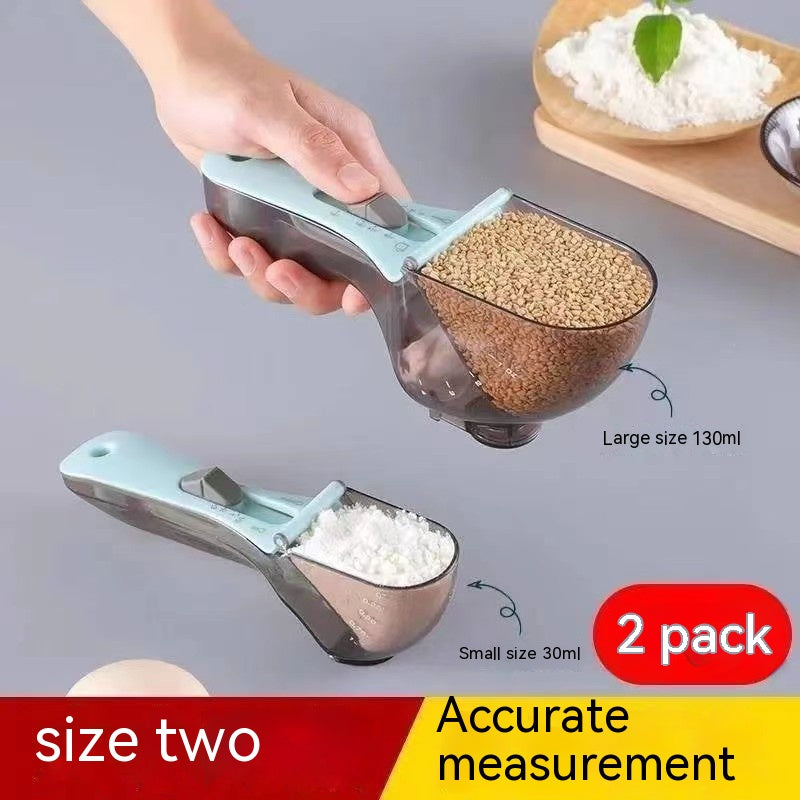 Adjustable Measuring Spoon With Scale Measuring Tool