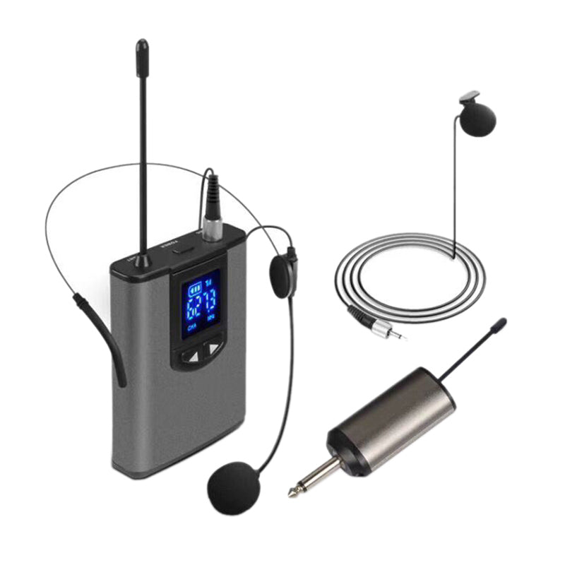 Lavalier Wireless Microphone for hands-free audio recording and video creation