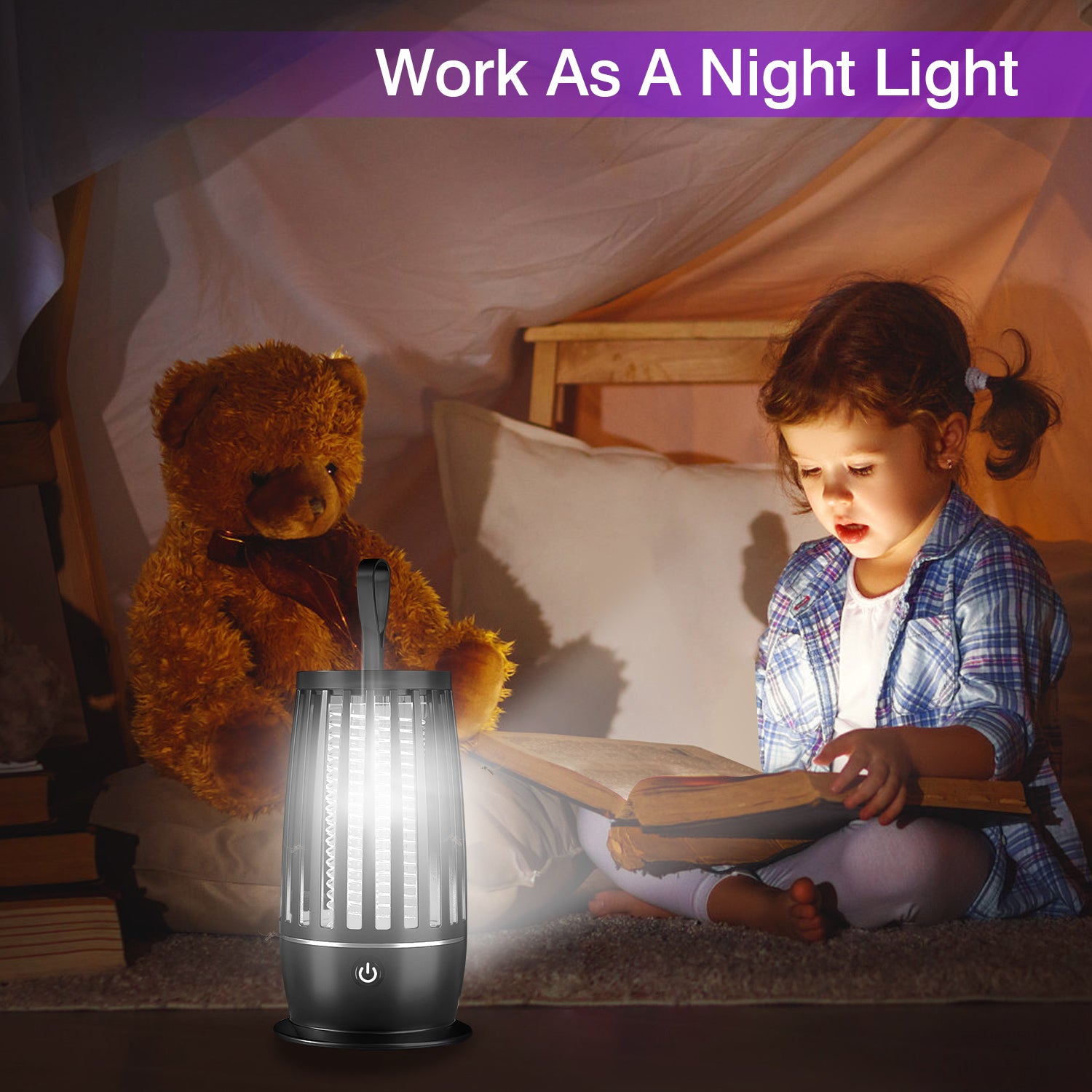 Rechargeable Mosquito Killer Lamp