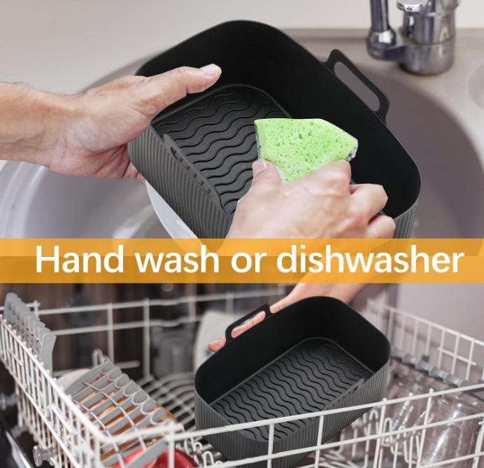Air Fryer Silicone Baking Tray Liners