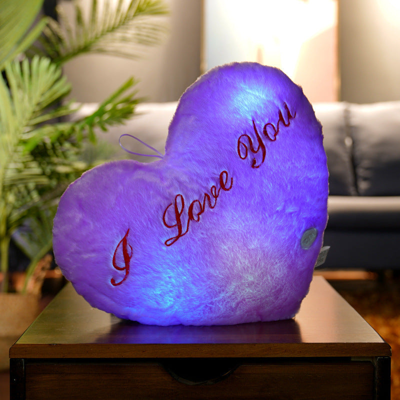 Luminous Pillow Colorful Body Pillow for cozy bedroom comfort and colorful décor