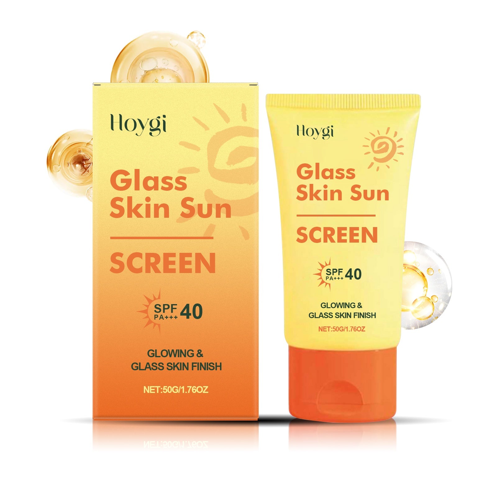 Glass Skin Sunscreen for smooth, hydrated, and radiant-looking skin