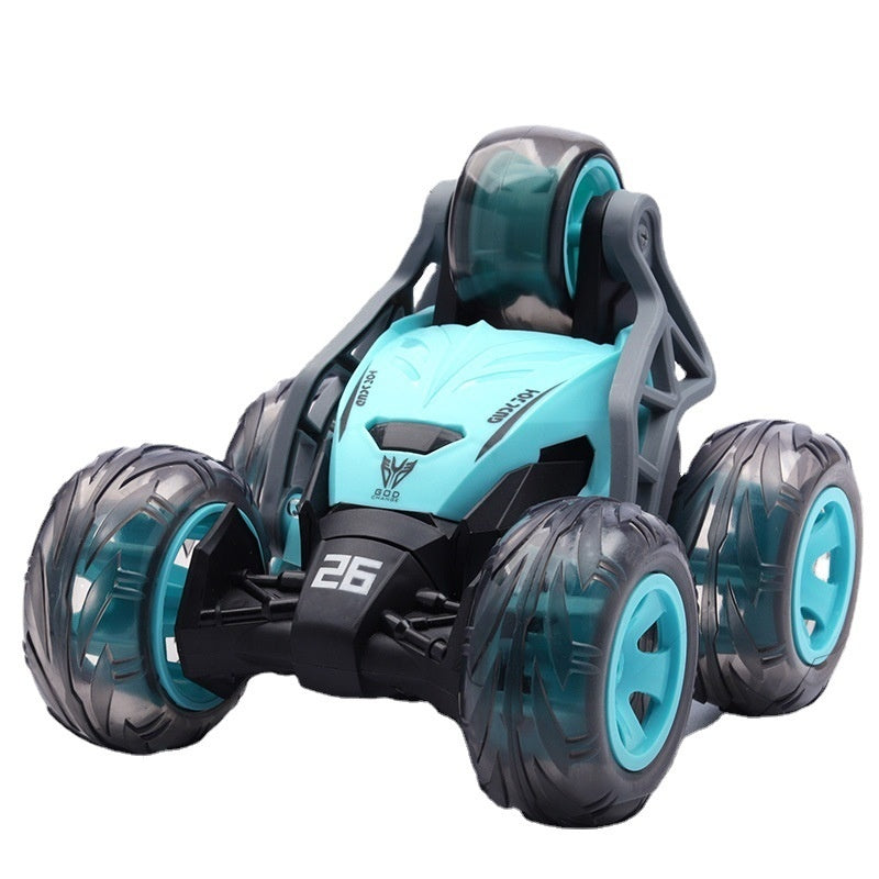 Remote-Controlled Stunt Car with Drop-Resistant Tires for exciting stunt driving