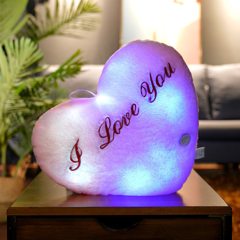 Luminous Pillow Colorful Body Pillow for cozy bedroom comfort and colorful décor