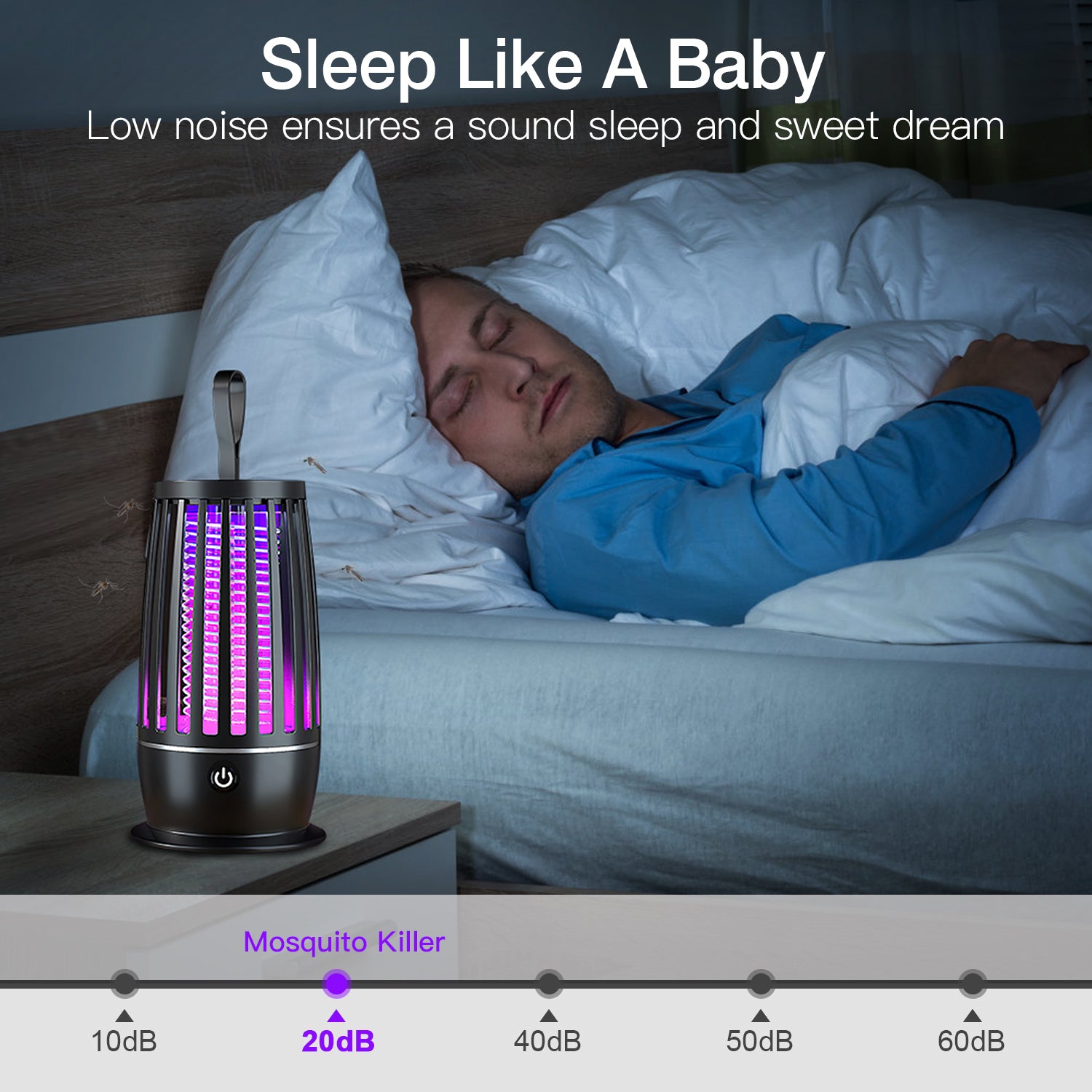Rechargeable Mosquito Killer Lamp