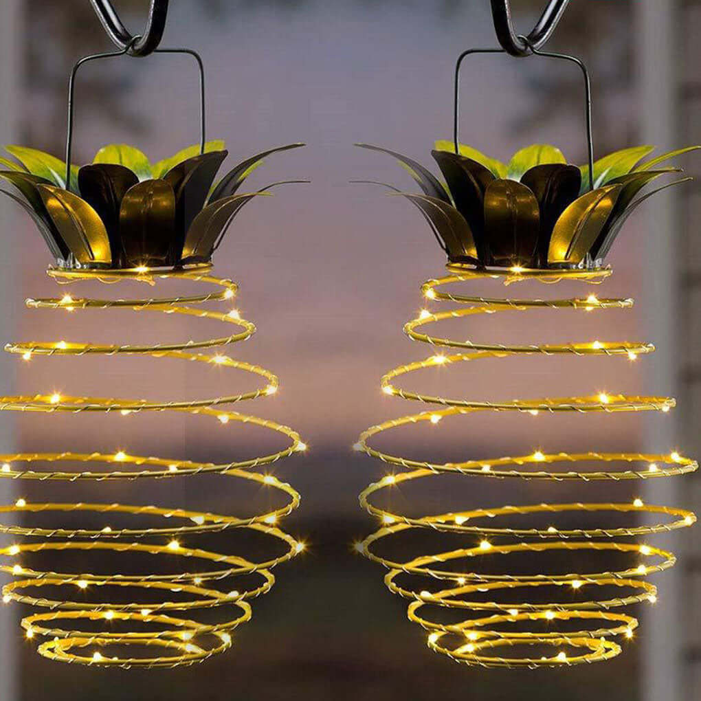 Waterproof Solar Pineapple Lights