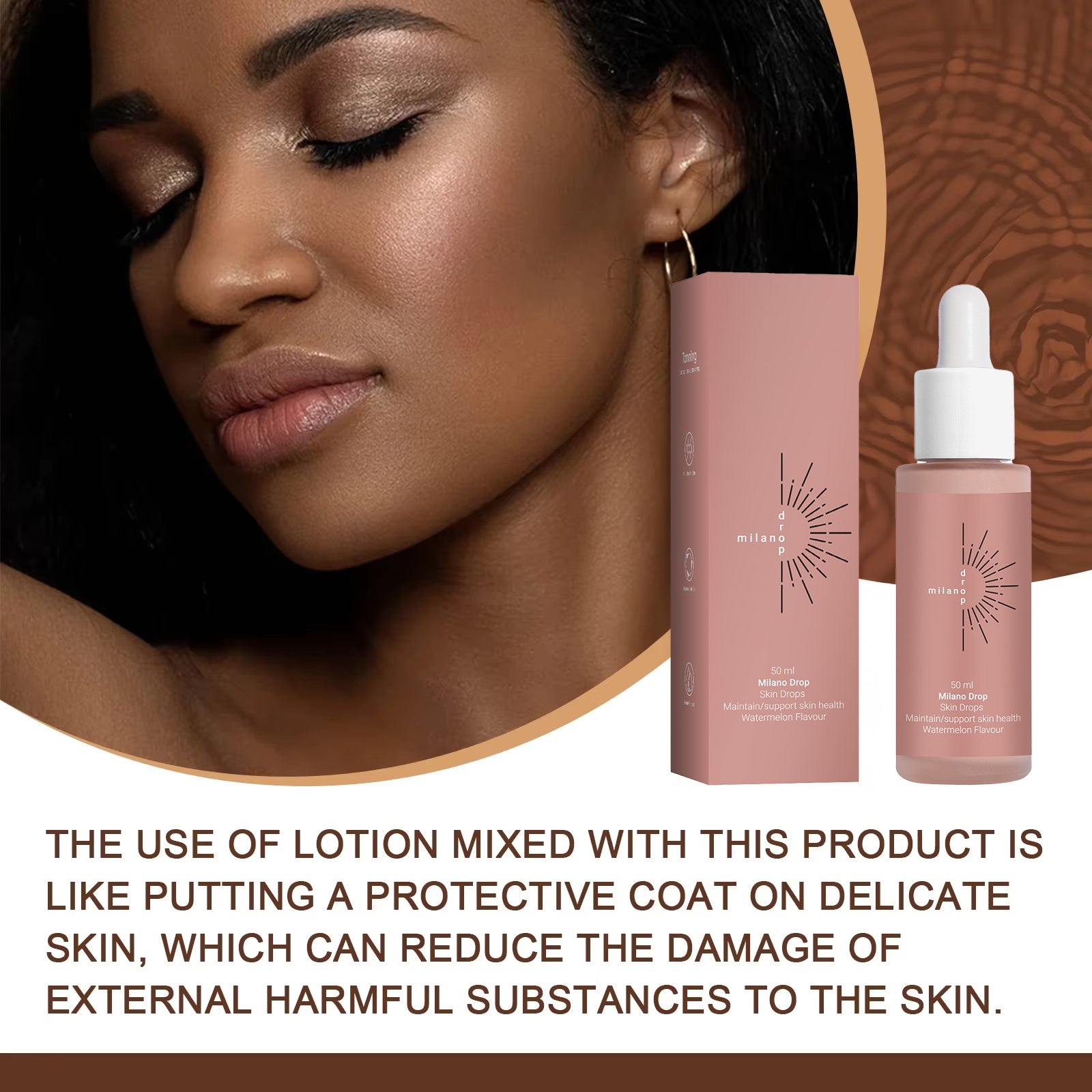 Tanning Face Serum for a smooth, natural-looking sun-kissed glow