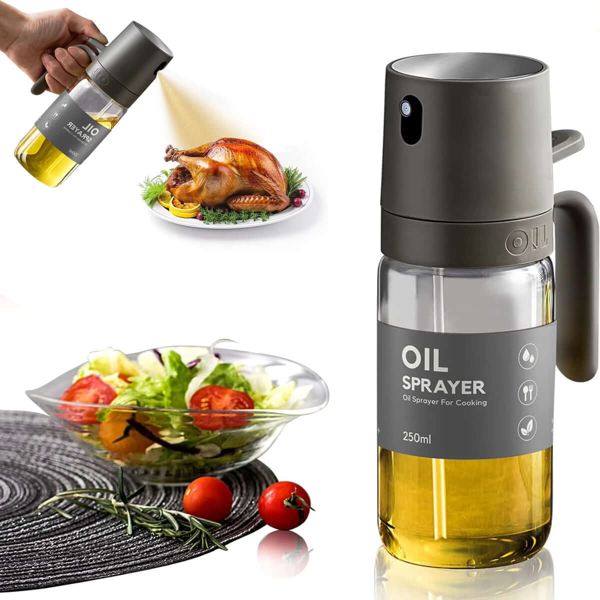 Glass Oil Sprayer Bottle