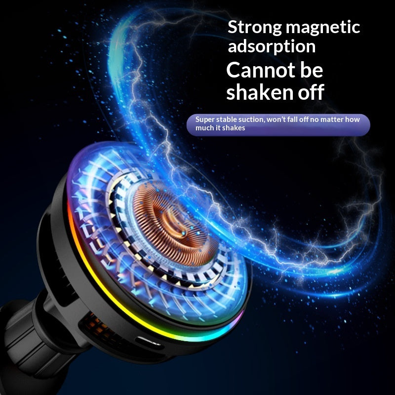 Magnetic Wireless Car Charger for convenient hands-free phone charging